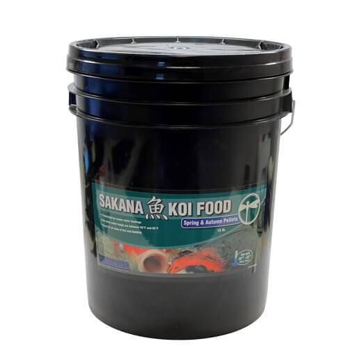 Blue Thumb Sakana Koi Food Spring & Autumn Pellets, 15 lbs.