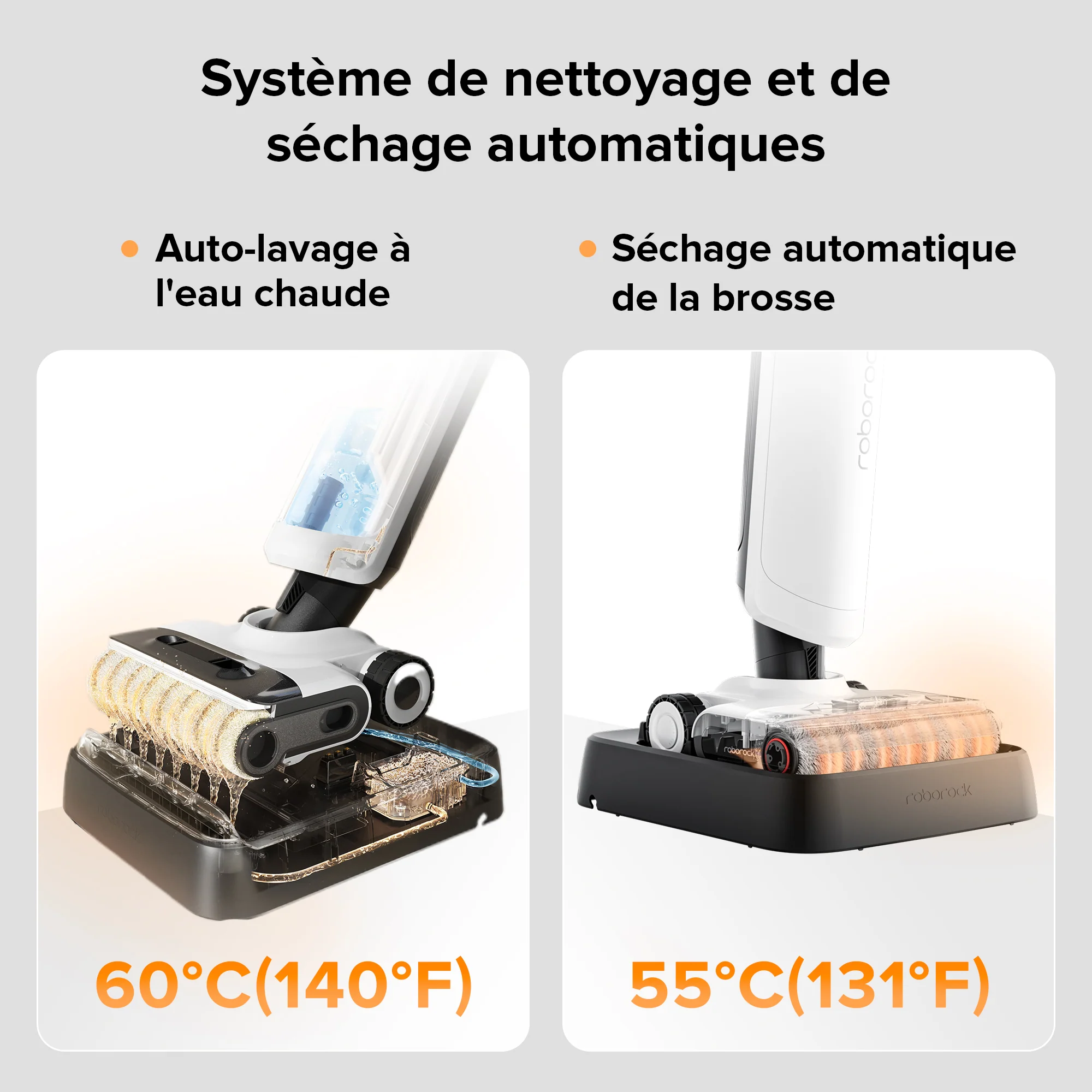 Aspirateur laveur Roborock Flexi Pro