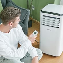 COMFEE MPPH-09CRN7 | Climatiseur Mobile 9000 BTU 3-en-1