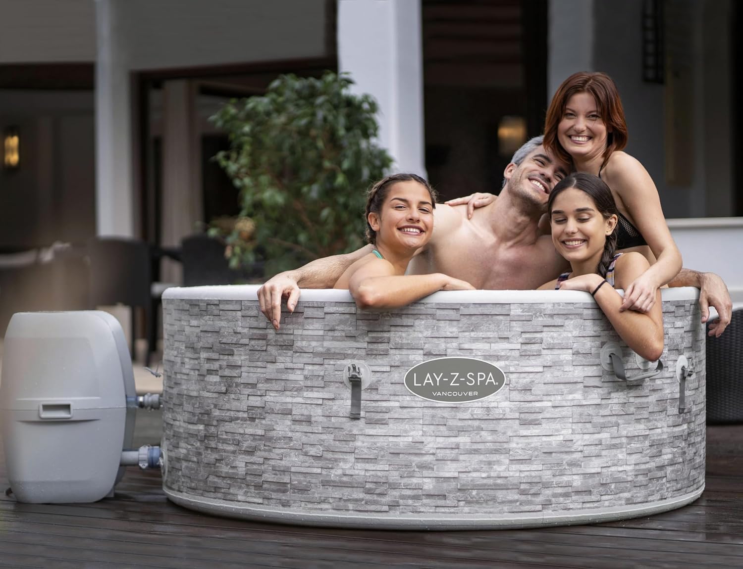 Spa gonflable rond BESTWAY Lay-Z-Spa® Miami Airjet™ 2 - 4 personnes