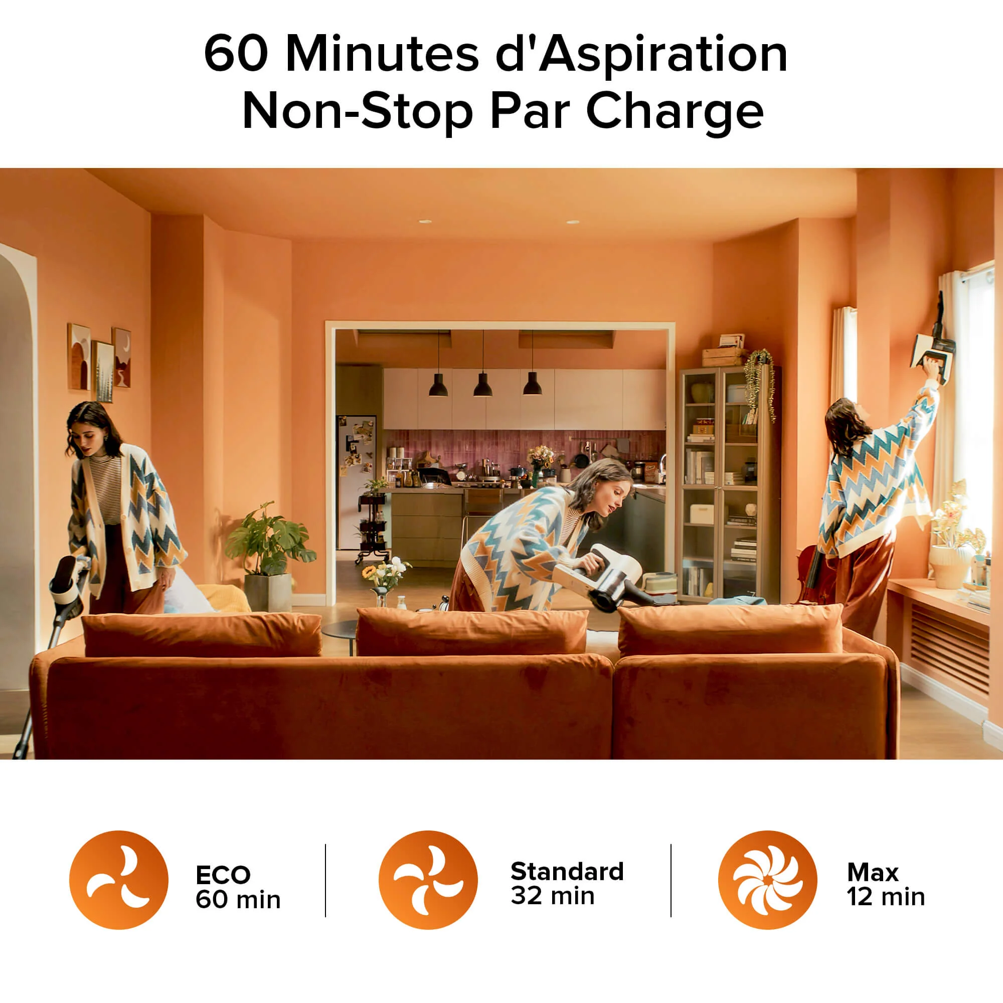 Roborock H5 Aspirateur balai sans fil