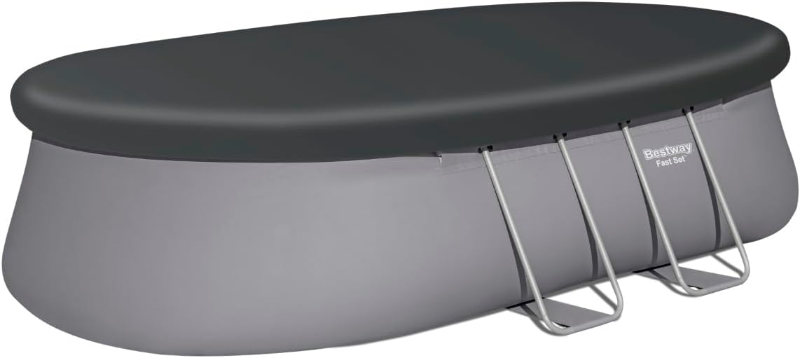 Bestway Piscine autoportante Ovale Fast Set 549 x 366 x 122 cm avec Filtration