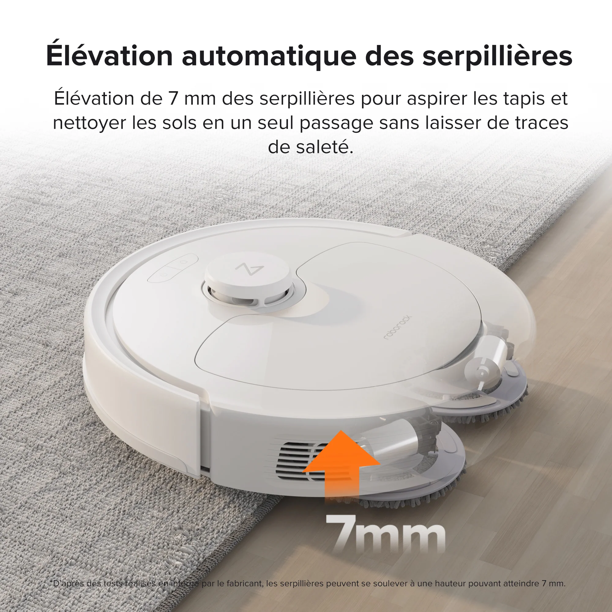Roborock Qrevo robot aspirateur laveur avec station multifonction