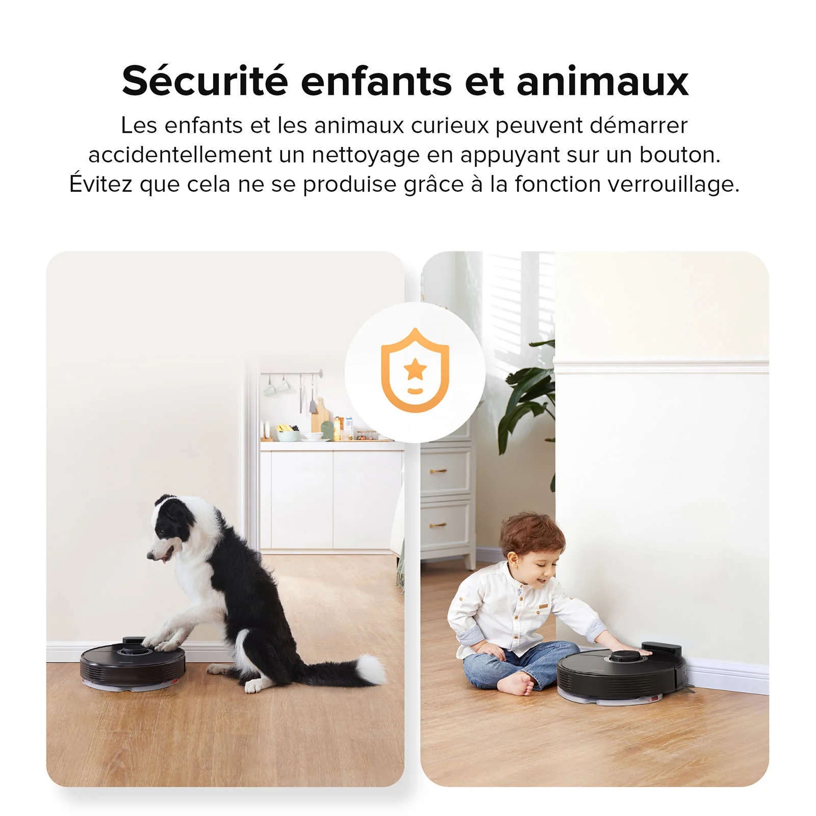 Roborock Q7 Max+ robot aspirateur avec station de vidage automatique