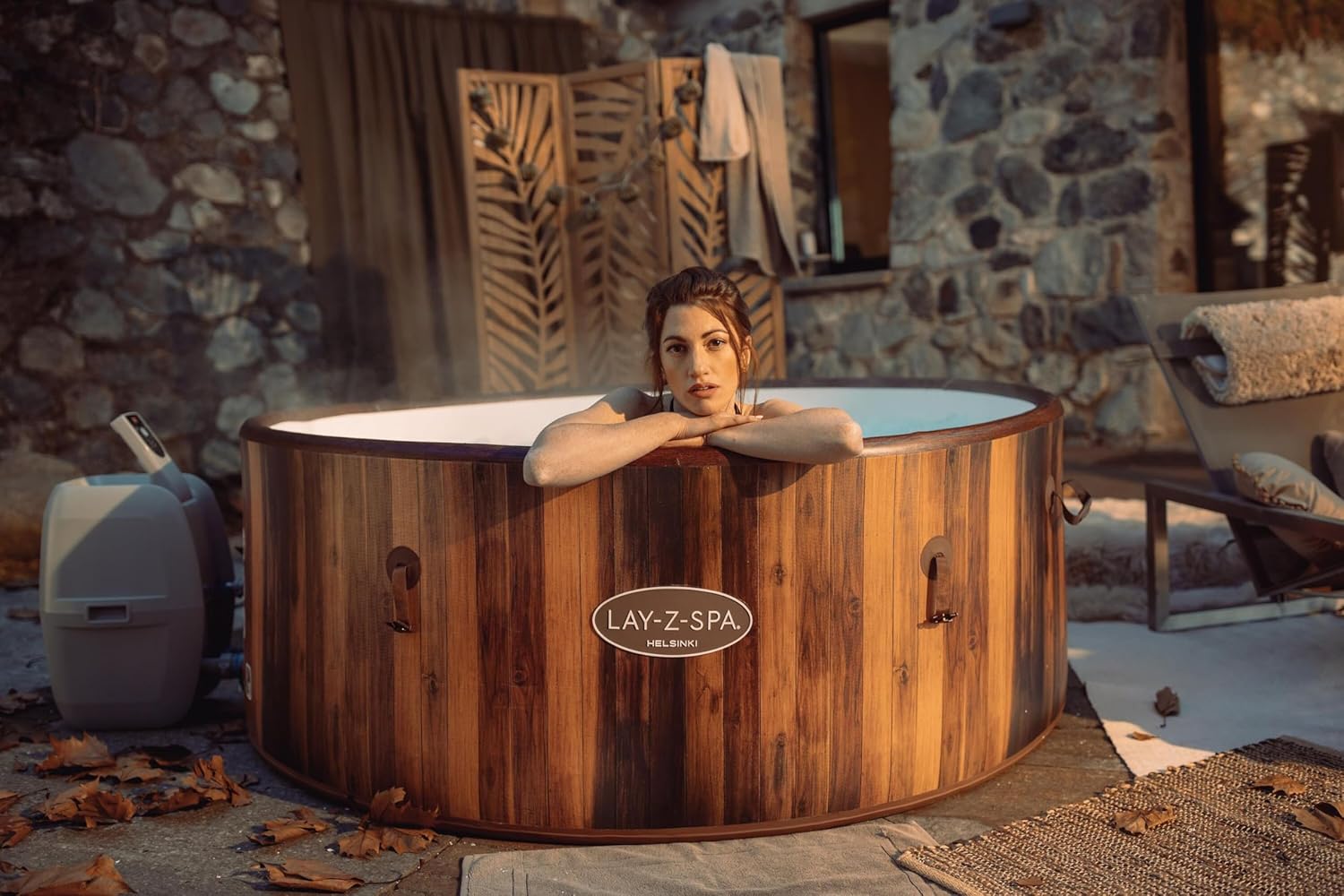 Spa gonflable rond BESTWAY Lay-Z-Spa® Miami Airjet™ 2 - 4 personnes