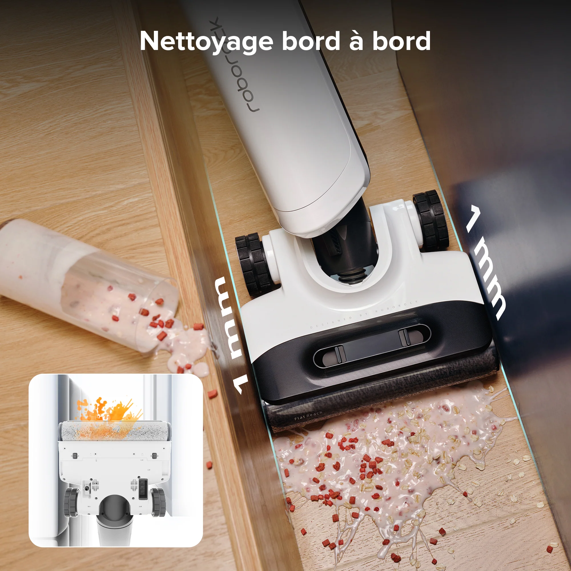 Aspirateur laveur Roborock Flexi Pro