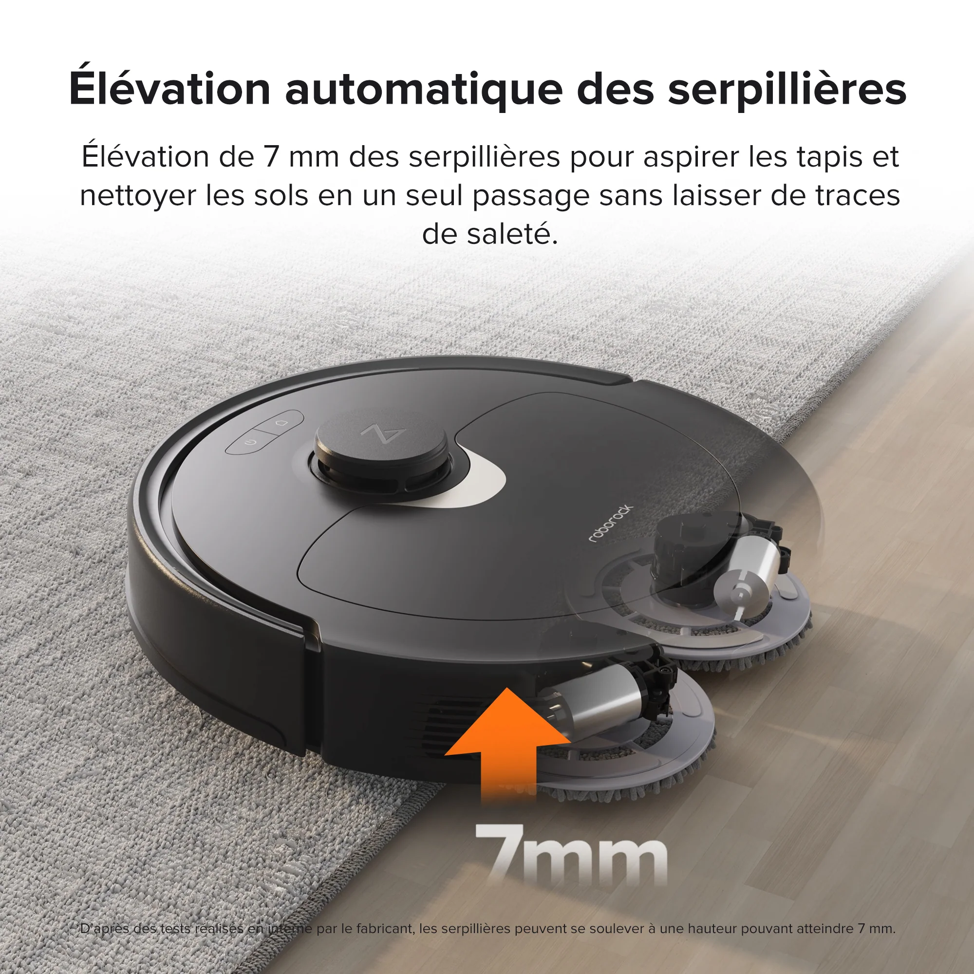 Roborock Qrevo robot aspirateur laveur avec station multifonction