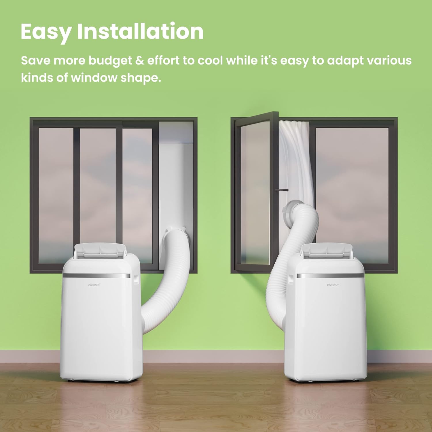 COMFEE Eco Friendly Pro | Climatiseur Mobile 10000 BTU A+