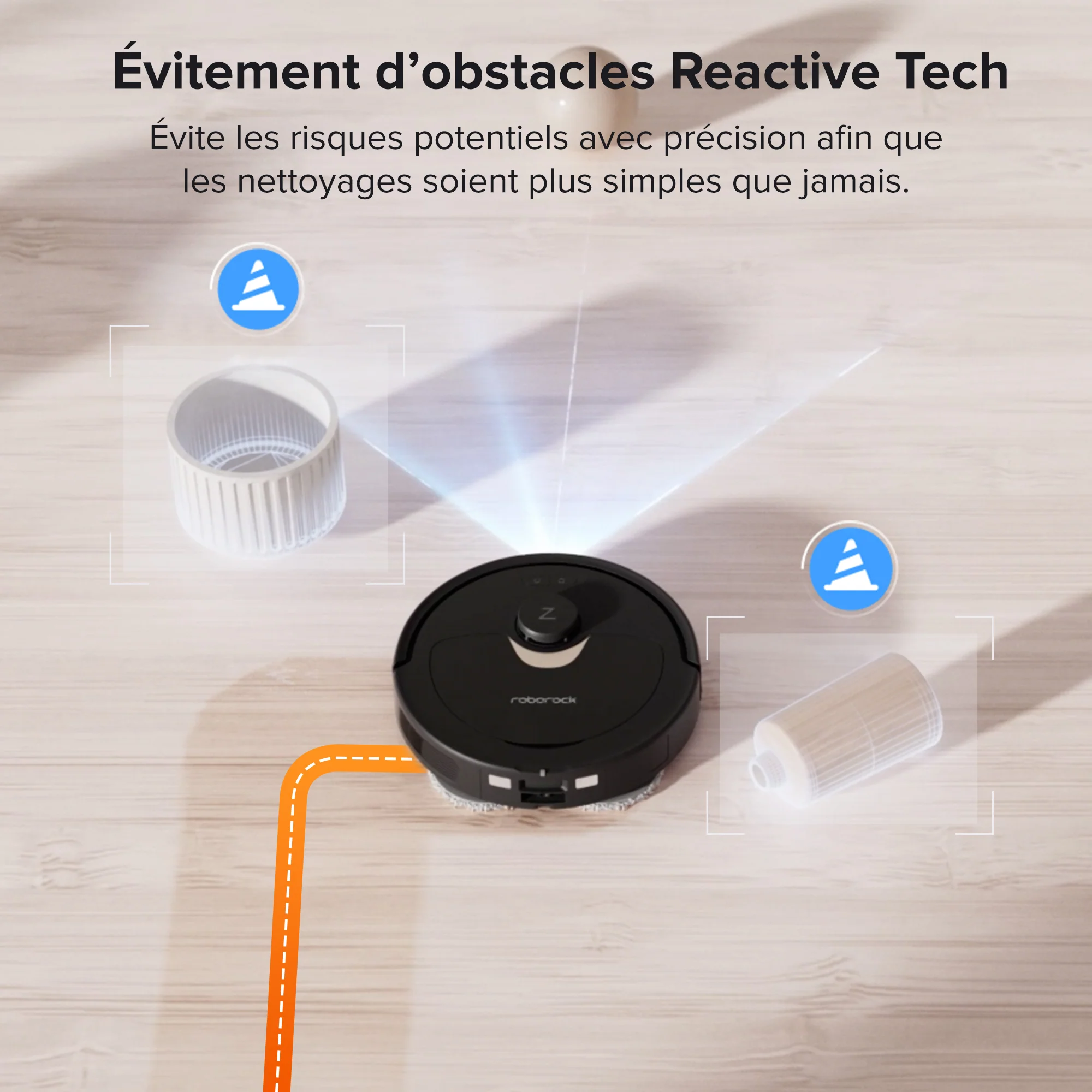 Roborock Qrevo robot aspirateur laveur avec station multifonction