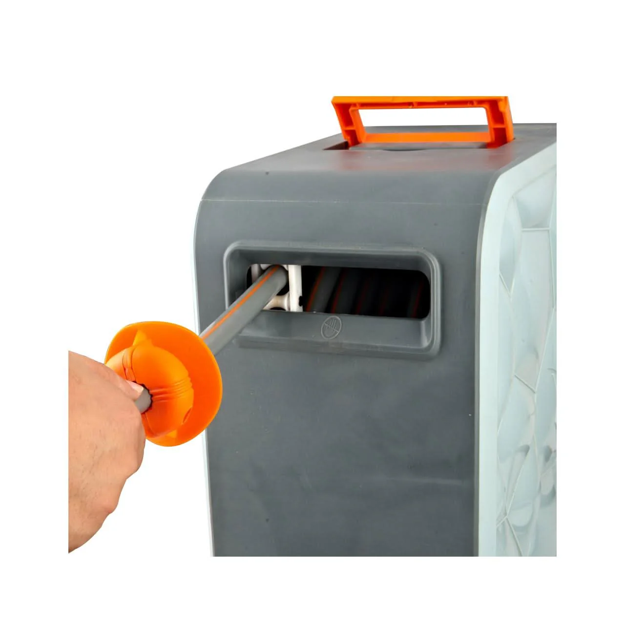 Dévidoir enrouleur automatique 30 m FUXTEC FX-CU30