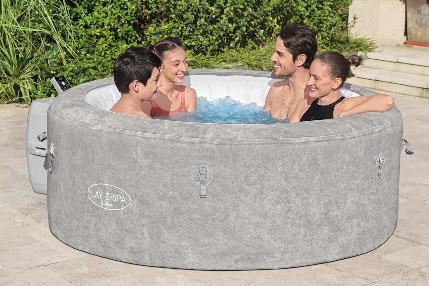 Spa gonflable rond BESTWAY Lay-Z-Spa® Miami Airjet™ 2 - 4 personnes