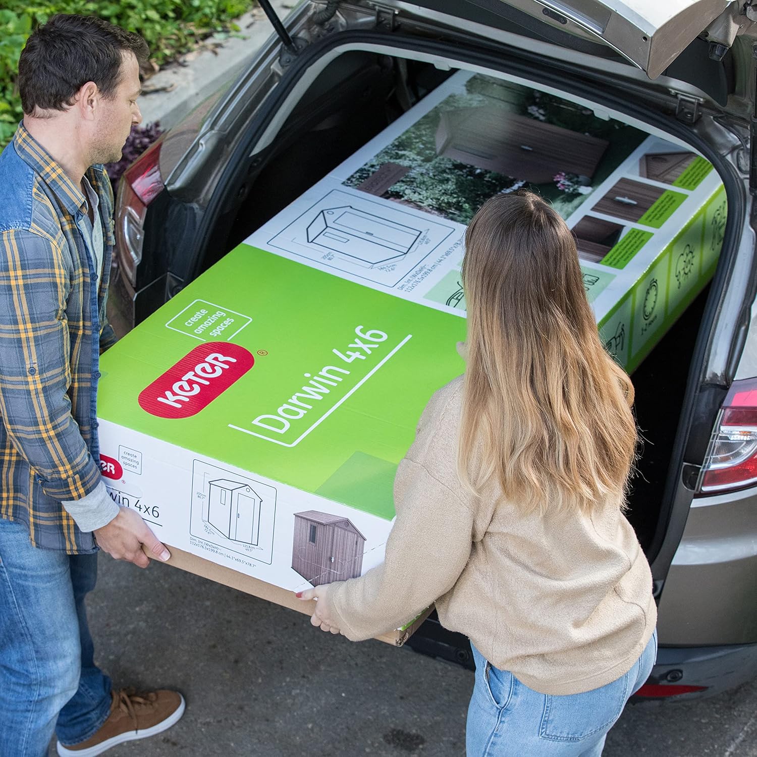 KETER Abri de Jardin Darwin 46, 2.2m²