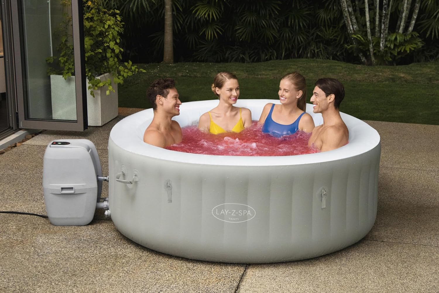 Spa gonflable rond BESTWAY Lay-Z-Spa® Miami Airjet™ 2 - 4 personnes