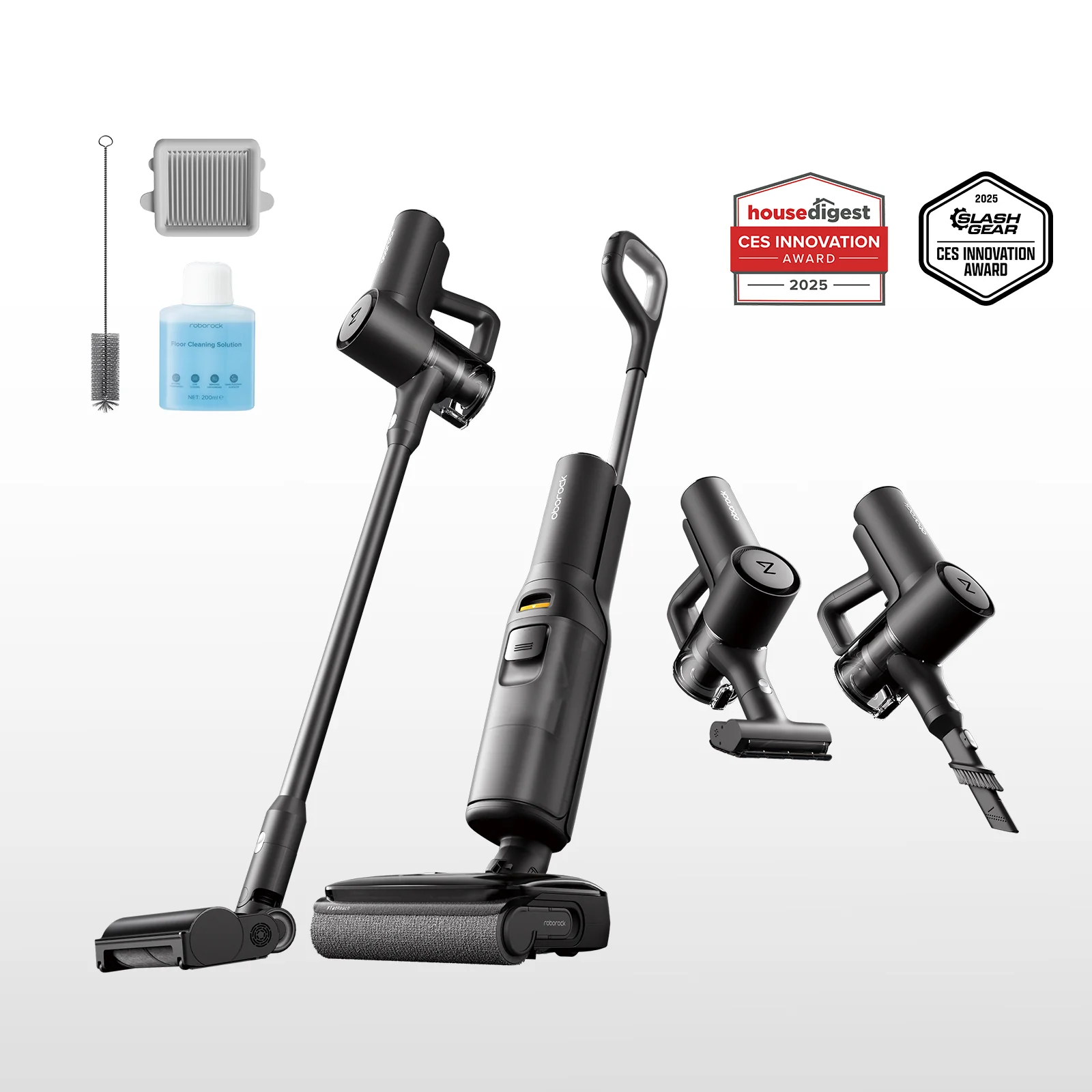 Roborock F25 Combo & F25 ACE Combo 5-en-1 aspirateur laveur sans fil sec et humide