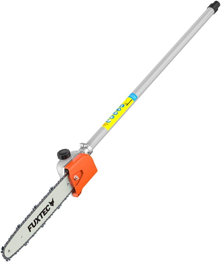 Fuxtec Débroussailleuse Thermique Multifonction 5 en 1 Multitool FX-MT152E - Easy Starter 3CV 52 cm³, Moteur 2 Temps, Élagueuse Taille Haie Coupe Bordure Avec Fil ou Lame 1 Mètre Rallonge