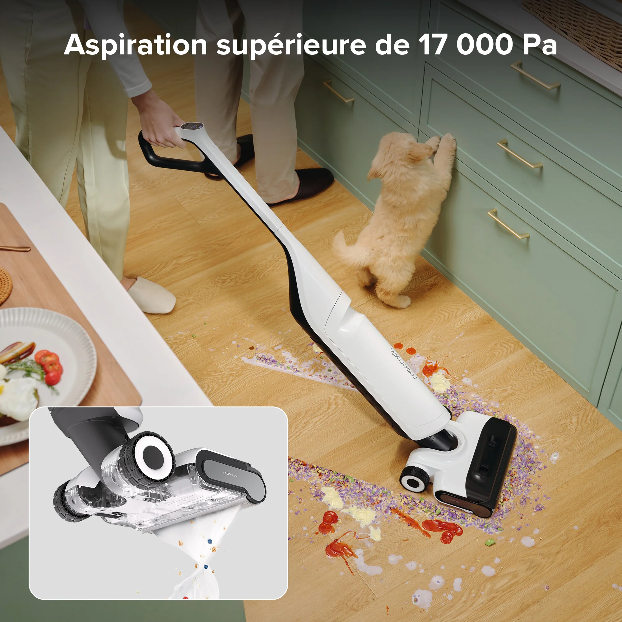 Aspirateur laveur Roborock Flexi Pro