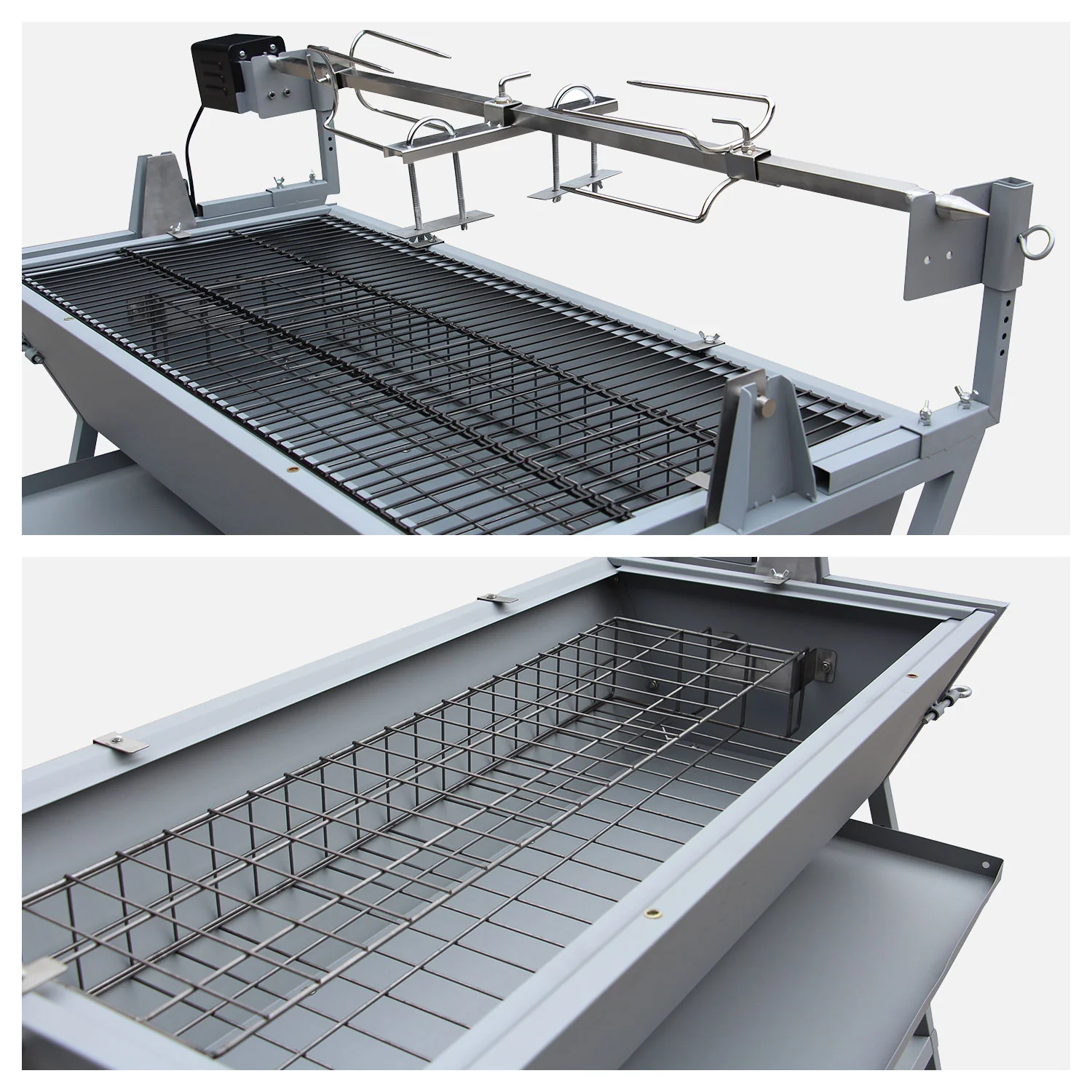 Rôtissoire tournebroche inclinable LISBOA Happy Garden