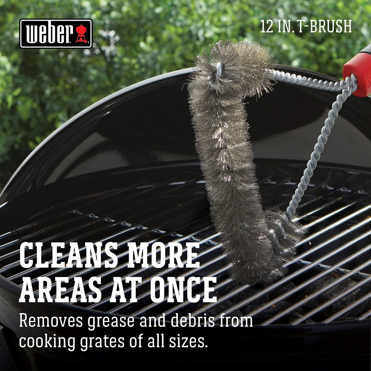 Weber Q1400 Barbecue électrique, surface de cuisson 43 x 32 cm, nomade, grille en fonte émaillée divisée en 2 parties, couvercle et cuve en fonte d'aluminium - Gris foncé (52020053)