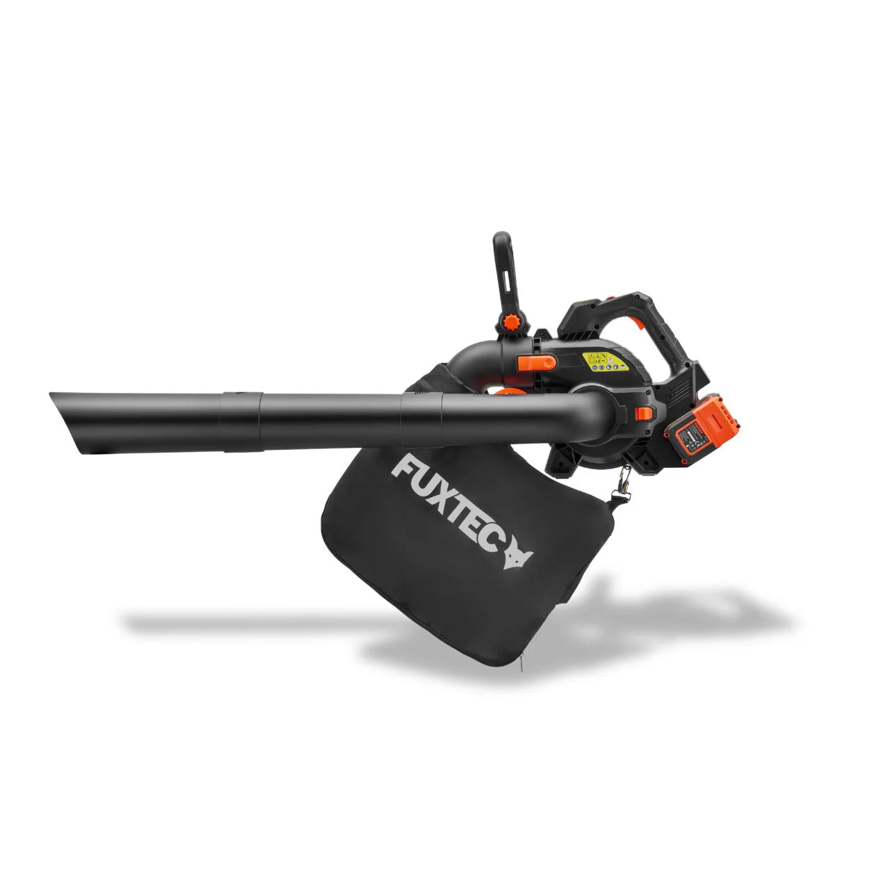 Souffleur aspirateur sans fil FUXTEC 40 volts 2-en-1 FX-E2LBS-SET, avec batteries et chargeur