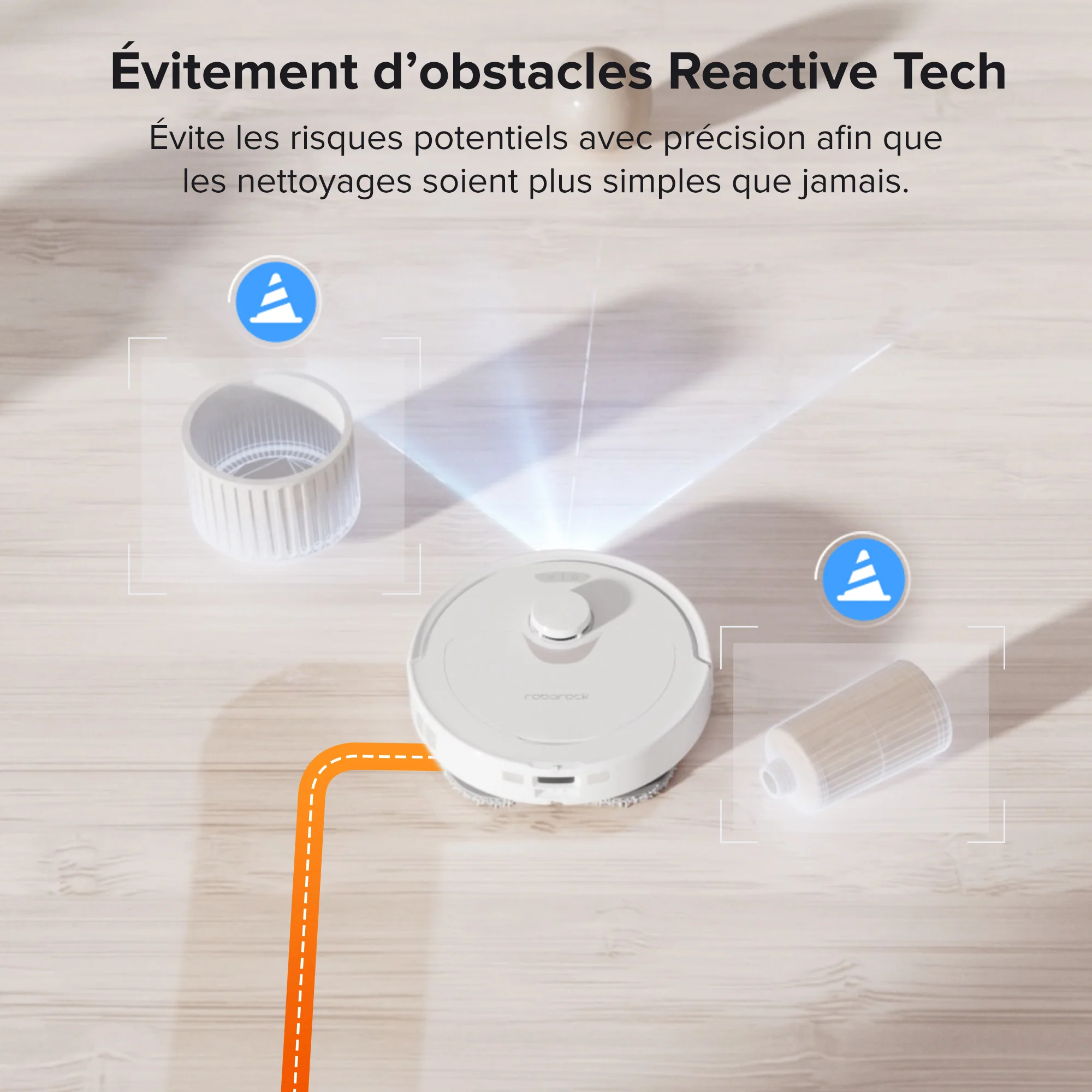 Roborock Qrevo robot aspirateur laveur avec station multifonction
