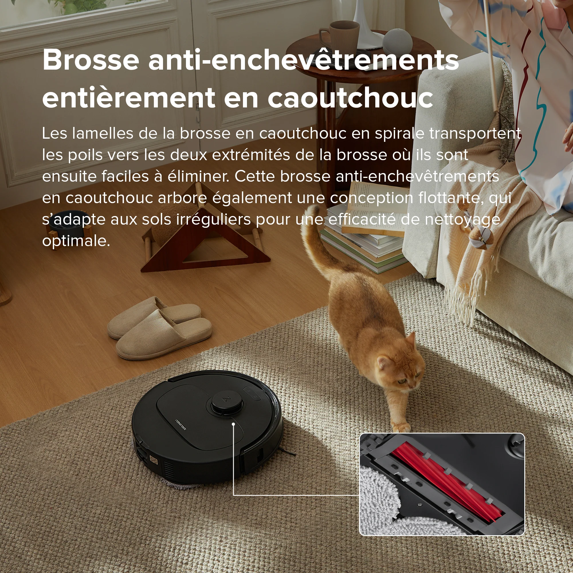 Roborock Qrevo S robot aspirateur laveur avec station multifonction